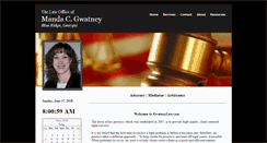 Desktop Screenshot of gwatneylaw.com